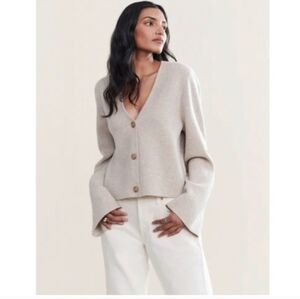 NWT Joie wool cashmere cardigan Size Medium